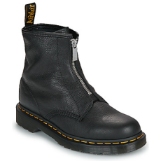 Dr. Martens Csizmák 1460 Front Zip Black Virginia Fekete 37