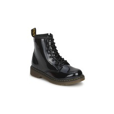 Dr. Martens Csizmák 1460 JR BLACK PATENT LAMPER Fekete 33 gyerek csizma, bakancs