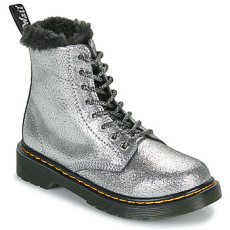 Dr. Martens Csizmák 1460 Serena J Silver Distressed Foil Ezüst 33