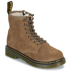 Dr. Martens Csizmák Serena J Dark Khaki Bronx Suede Bézs 30