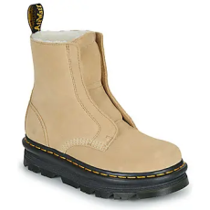 Dr. Martens Csizmák ZebZag Lace Less Laceless Boot Savannah Tan EH Suede Bézs 42