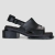 Dr. Martens Magas sarkú szandálok Maybole Sandale Black Wanama Fekete 36