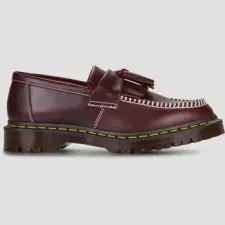 Dr. Martens Mokkaszínek Adrian Cherry Red Orleans Bordó 38 női cipő
