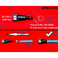 Dr.Motor Automotive csőkapcsoló, üzemanyag-vezeték Dr.Motor Automotive DRM0166Q autóalkatrész