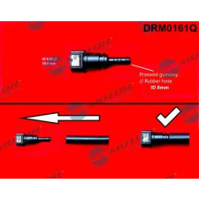 Dr.Motor Automotive csőkapcsoló, üzemanyag-vezeték DRM0161Q autóalkatrész