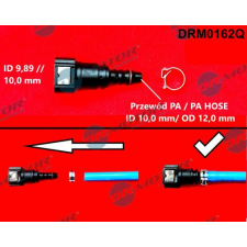 Dr.Motor csőkapcsoló, üzemanyag-vezeték DR. MOTOR DRM0162Q autóalkatrész