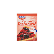 Dr. Oetker Dr, Oetker expressz tortazselé piros, cukrozott - 50 g alapvető élelmiszer