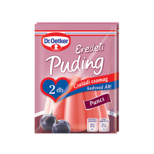 Dr. Oetker Dr.Oetker puncs ízű puding 2x40g alapvető élelmiszer