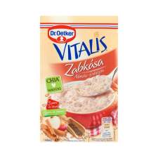 Dr. Oetker Dr.Oetker vitalis zabkása almás-fahéjas - 48g reform élelmiszer