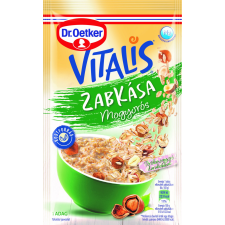 Dr. Oetker Dr.oetker vitalis zabkása mogyorós 58 g reform élelmiszer