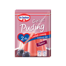  Dr. Oetker Eredeti Puding puncs pudingpor 2 x 40 g csokoládé és édesség