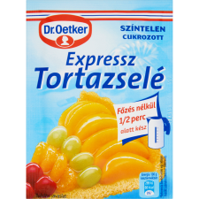 Dr. Oetker expressz színtelen tortazselé 50g alapvető élelmiszer