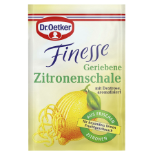 Dr. Oetker finess reszelt citromhéj 3x6g alapvető élelmiszer
