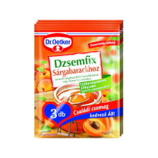 Dr.Oetker Kft Dr.Oetker Dzsemfix Sárgabarackhoz 3*20g családi csomag alapvető élelmiszer