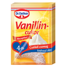 Dr. Oetker vaniliás cukor 4db 4x8g alapvető élelmiszer