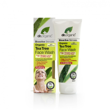 dr.Organic Arclemosó bioaktív teafaolajjal 200 ml Dr.Organic arctisztító