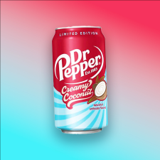 Dr. Pepper Creamy Coconut krémes kókuszos üdítő 355ml üdítő, ásványviz, gyümölcslé