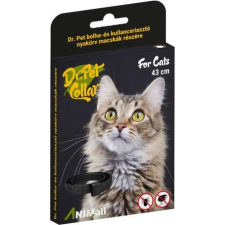 Dr.Pet kullancs- és bolhariasztó nyakörv macskáknak (43 cm) élősködő elleni készítmény kutyáknak