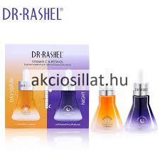 dr rashel Dr.Rashel Vitamin C &amp; Retinol Day Serum &amp; Night Serum Arcszérum 2x30ml arcszérum