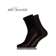 Dr. Silver Medical ezüstszálas bokazokni, fekete (41-43) férfi zokni