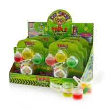 Dr Sour Triple Dipper gumicukor savanyú géllel 54g csokoládé és édesség
