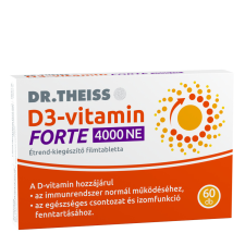 Dr.Theiss d3-vitamin forte étrend-kiegészítő filmtabletta 4000ne 60 db gyógyhatású készítmény