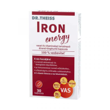 Dr.Theiss Iron Energy Vas vitamin kapszula - 30x vitamin és táplálékkiegészítő