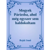 Dr. Tóth András János (magánkiadás) Megyek Párizsba, ahol még egyszer sem ha