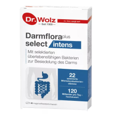  DR. WOLZ DARMFLORA PLUS SELECT INTENS KAPSZULA 40X vitamin és táplálékkiegészítő