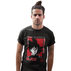  Dragon Ball Saiyan Rose - Férfi Póló