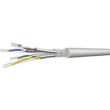 DRAKA 1001133-00100RW Hálózati kábel CAT 7 S/FTP 4 x 2 x 0.13 mm2 Kék méteráru kábel és adapter
