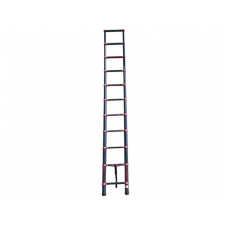 DRAUMET Teleszkópos alumínium létra 11 fokos 80-320 cm (150kg) létra és állvány