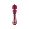 Dream Toys Dinky Jacky 0. Wand - akkus, masszírozó vibrátor (bordó)