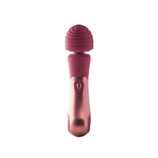 Dream Toys Dinky Jacky 0. Wand - akkus, masszírozó vibrátor (bordó) vibrátorok