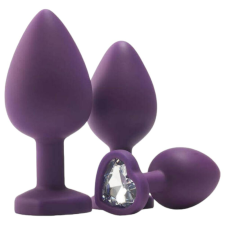 Dream Toys Flirts anal training kit - anál dildó szett (3db) - lila anál