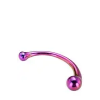 Dream Toys Glamour Glass Curved Big Wand