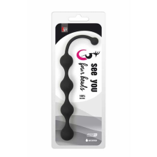 Dream Toys See You Four Beads Anal Black kéjgolyó