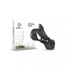 Dreamtech PD kábel Fekete USB-C / USB-C 3A 60W kábel és adapter