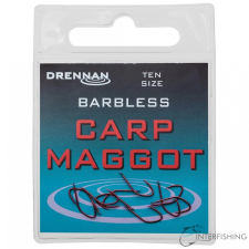 Drennan Barbless Carp Maggot 12 horog horog