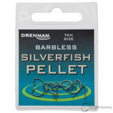 Drennan Barbless Silverfish Pellet 14 horog horog