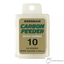 Drennan Carbon Feeder BOX 10 horog horog