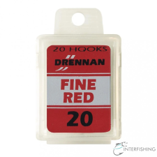 Drennan Fine Red 20 horog horog