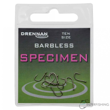 Drennan Specimen Barbless 12 horog horog