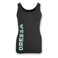  Dressa Active terepmintás feliratos női pamut trikó - fekete női trikó