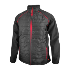  Dressa nagyméretű Softshell steppelt vékony vízlepergetős férfi dzseki - fekete-piros