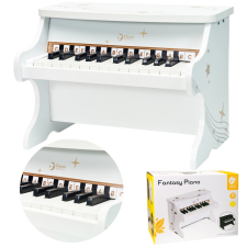 Drewniane pianino Classic World z książeczką do nauki játékhangszer