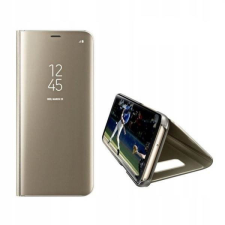 DRO Tok Clear View Samsung S22 Plus arany tok tok és táska