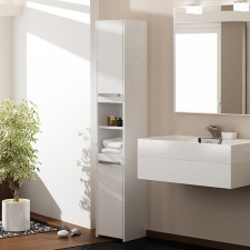  Drohmo S30 fürdőszoba szekrény, fehér fürdőszoba bútor