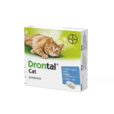  Drontal Cat féreghajtó tabletta 2 db tabletta / doboz élősködő elleni készítmény macskáknak