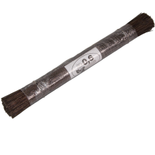  Drót vágott fekete 0, 6mm 30cm 1kg dekorációs kellék